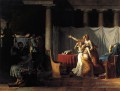 The Lictors Returning to Brutus the Bodies of his Sons Neoclassicism Jacques Louis David